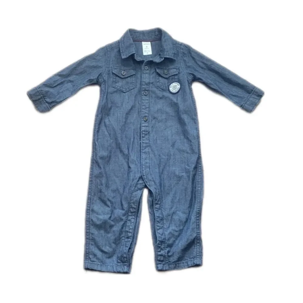 Carter's Denim Jumpsuit